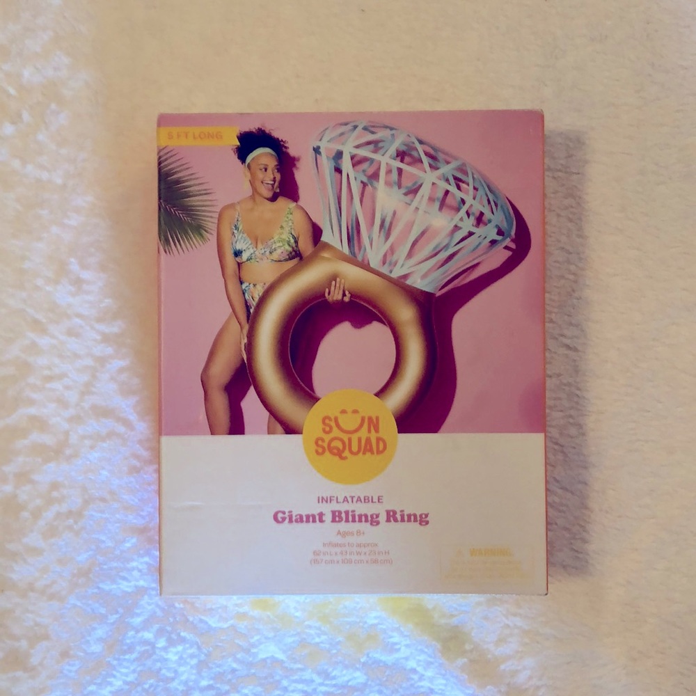 NEW inflatable “Giant Bling Ring”